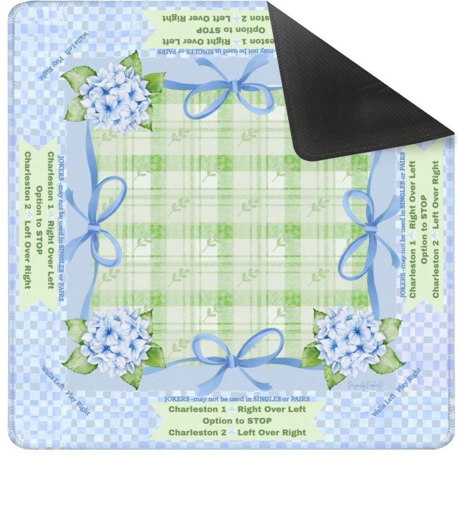 Hydrangea Love! Mahjong Mat- Shipping is included in a BOX