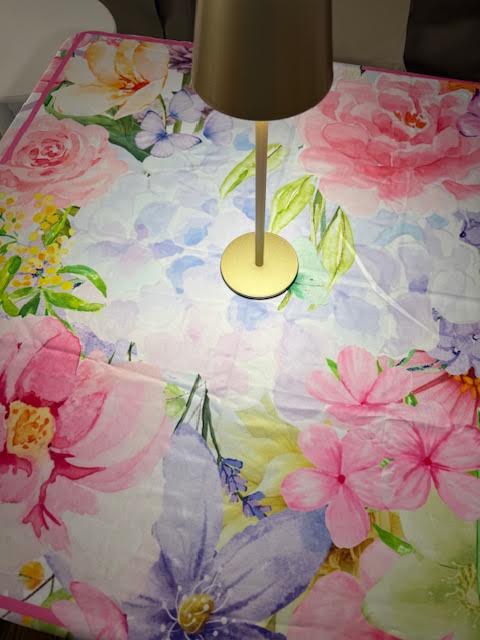 Watercolor Garden Tablecloth 54"x54"