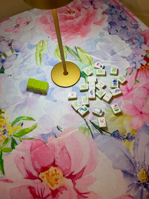 Watercolor Garden Tablecloth 54"x54"