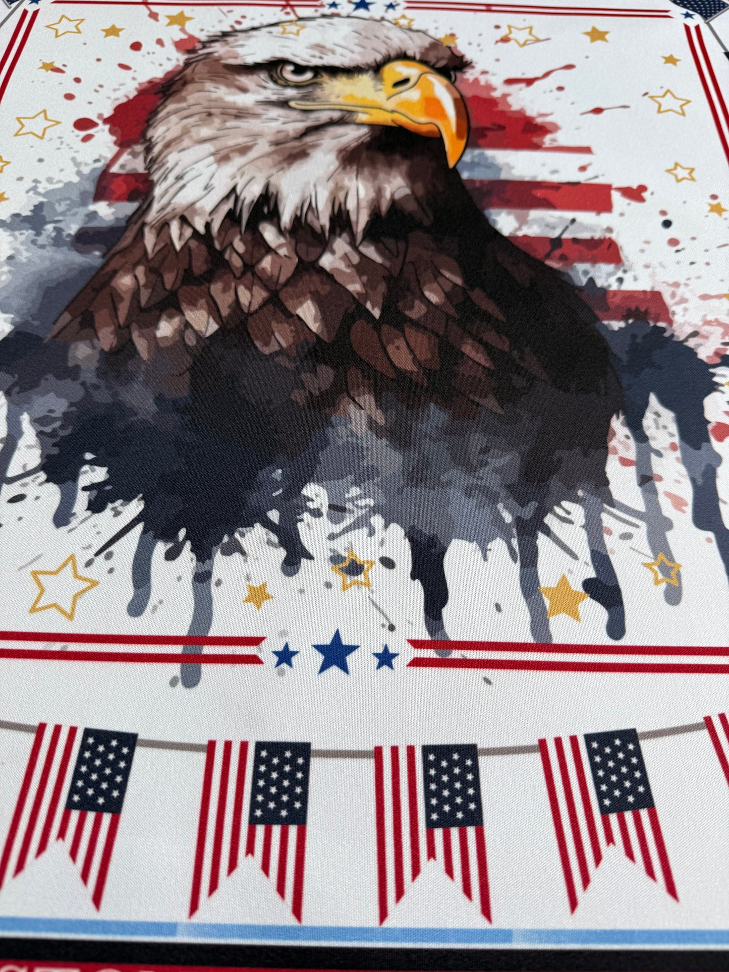 Let Freedom Ring Mahjong Mat -