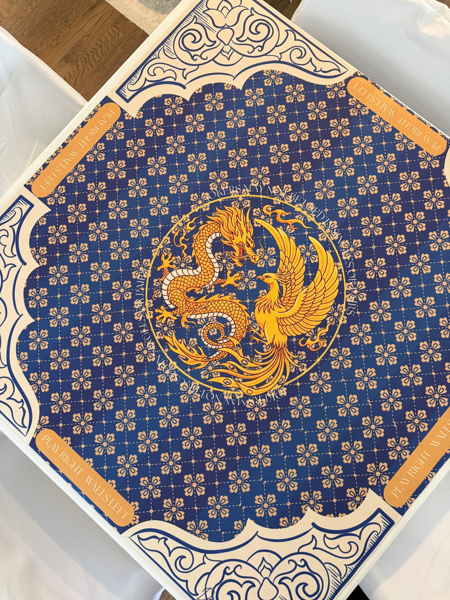Dragon VS Bird Bam Mahjong Mat