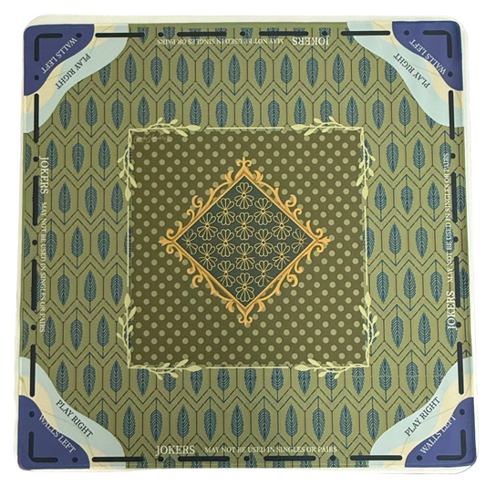 Feather of a Bird Bam Mahjong Mat-Shipping is included- rolled in a box