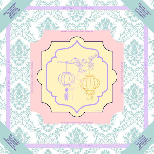 Spring Lantern Mahjong Mat