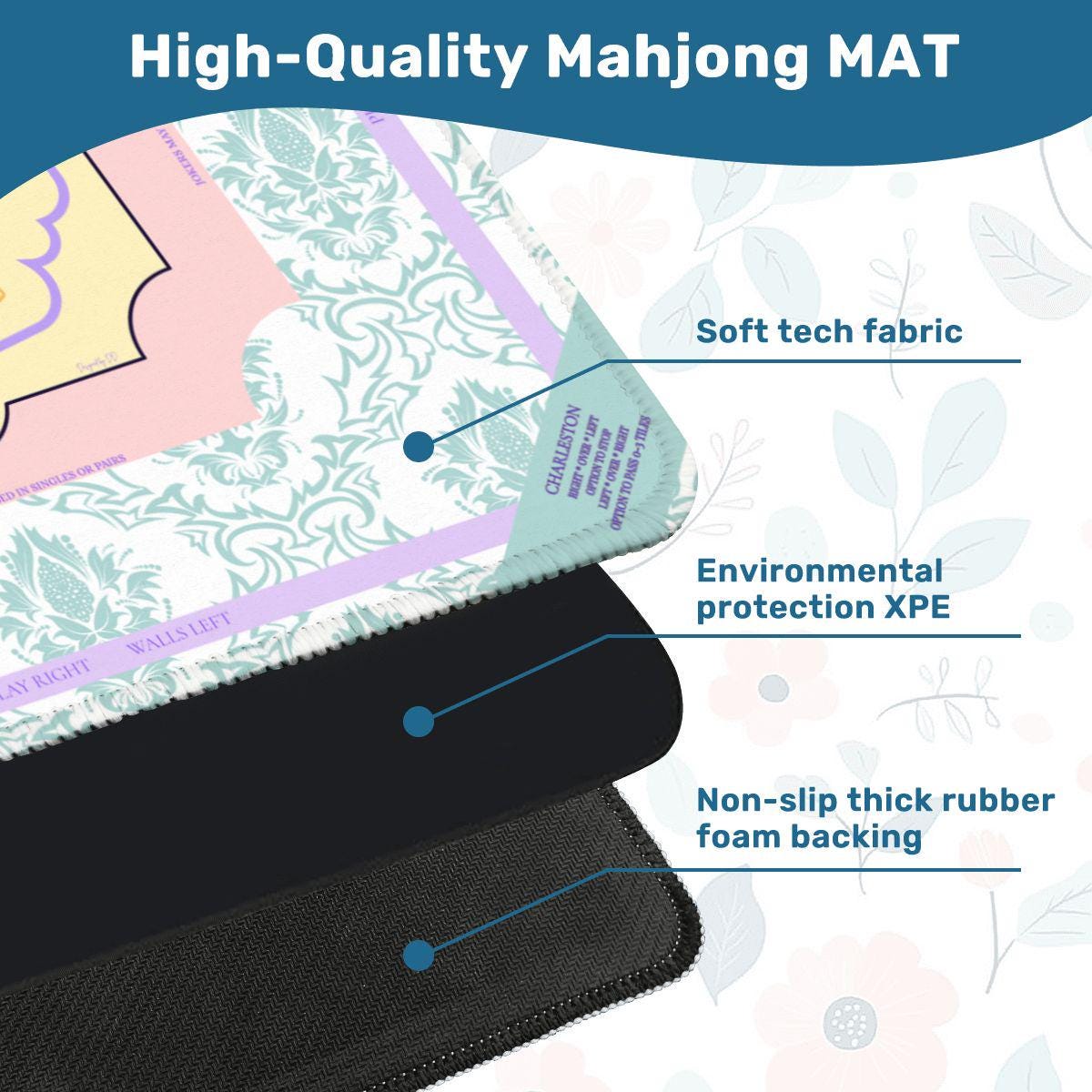 Spring Lantern Mahjong Mat