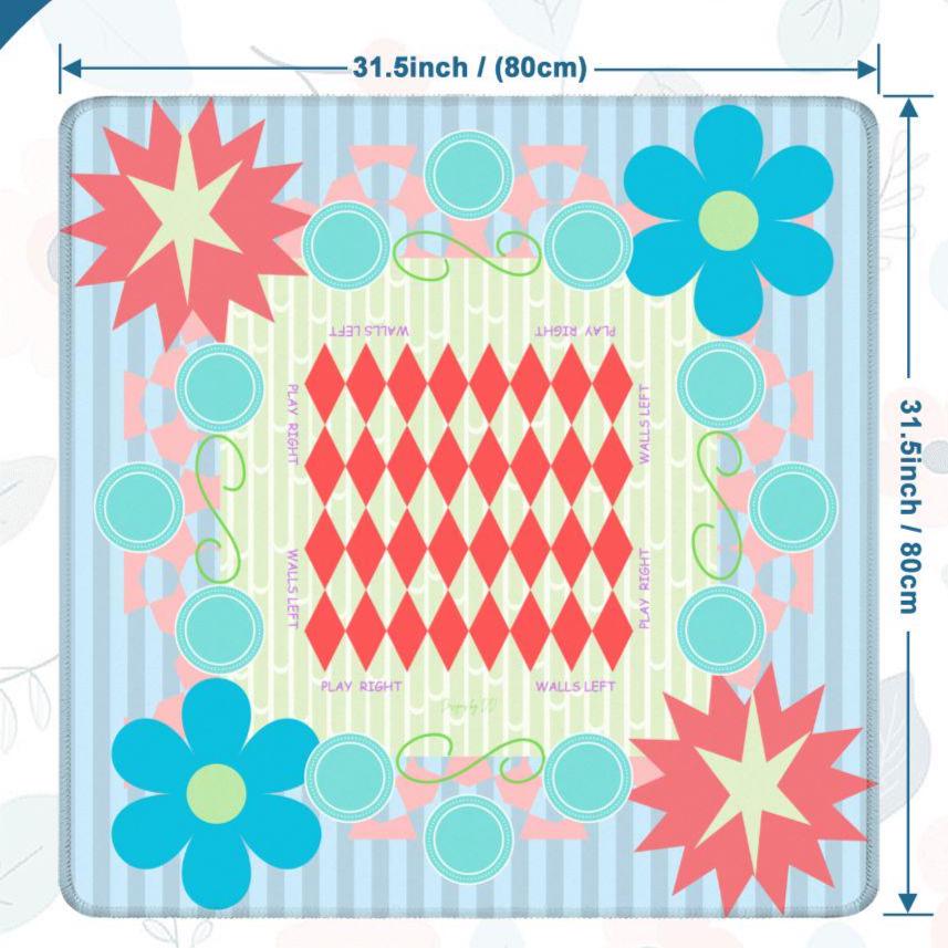 Playful Crack Bam Dot Mahjong Mat