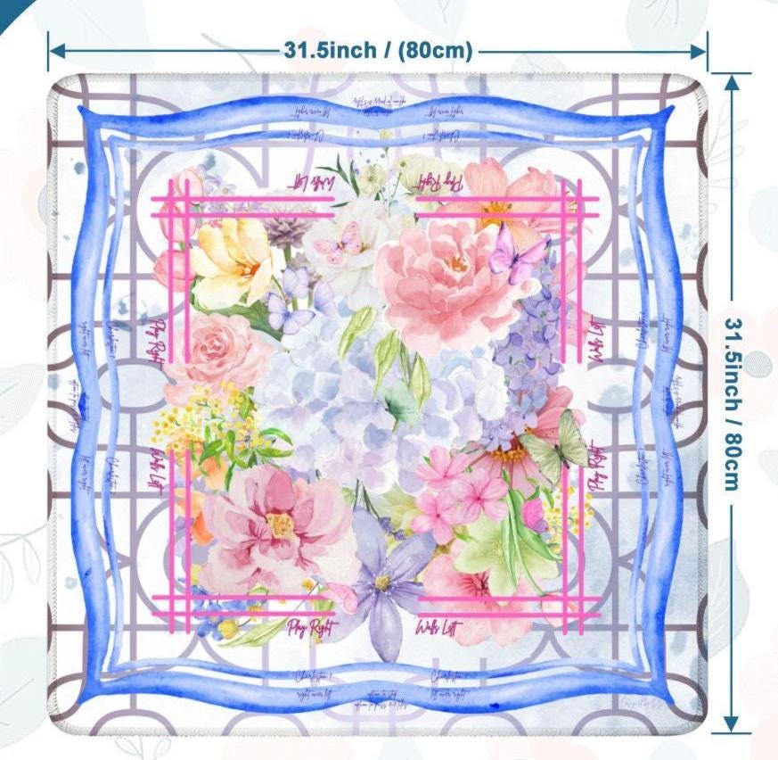 Stainglass Watercolor Garden - shipping is included, rolled in a box