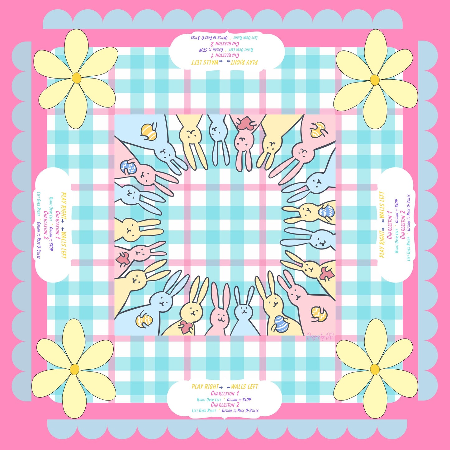 HIP HOP Crack BAM Mahjong Mat- shipping is included rolled in a box
