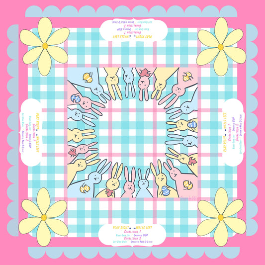 HIP HOP Crack BAM Mahjong Mat- shipping is included rolled in a box