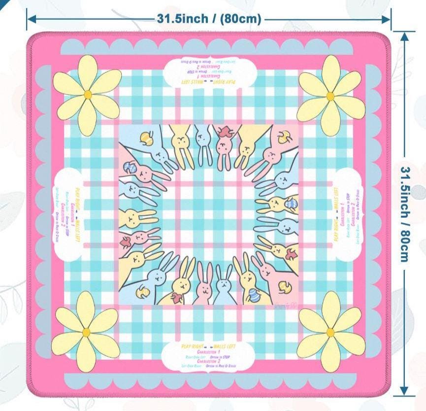 HIP HOP Crack BAM Mahjong Mat- shipping is included rolled in a box