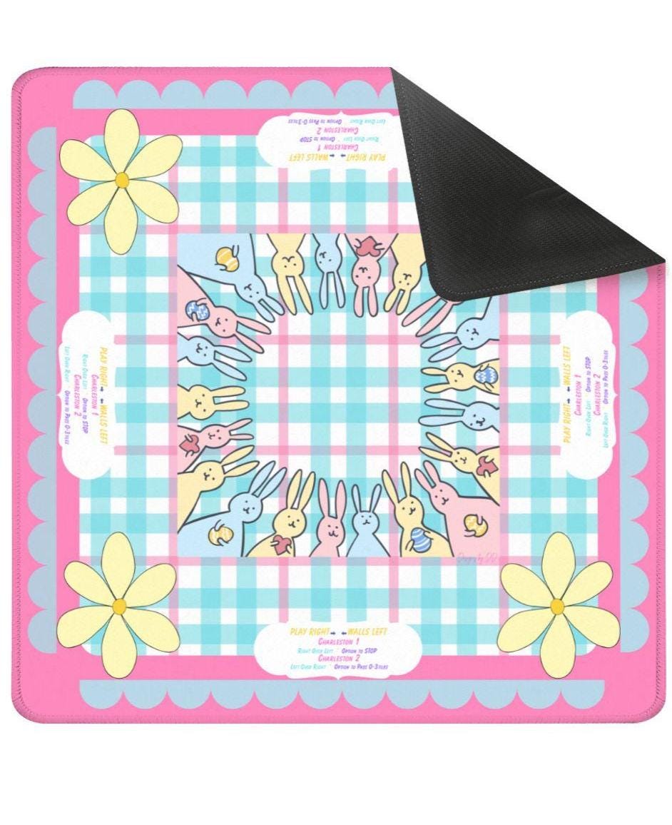 HIP HOP Crack BAM Mahjong Mat- shipping is included rolled in a box