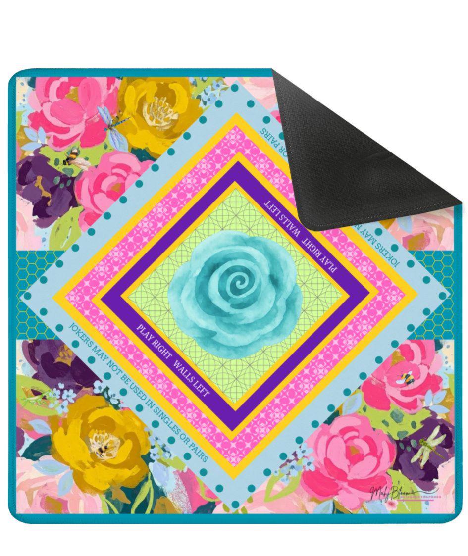 The Blooming Nature Mahjong Mat