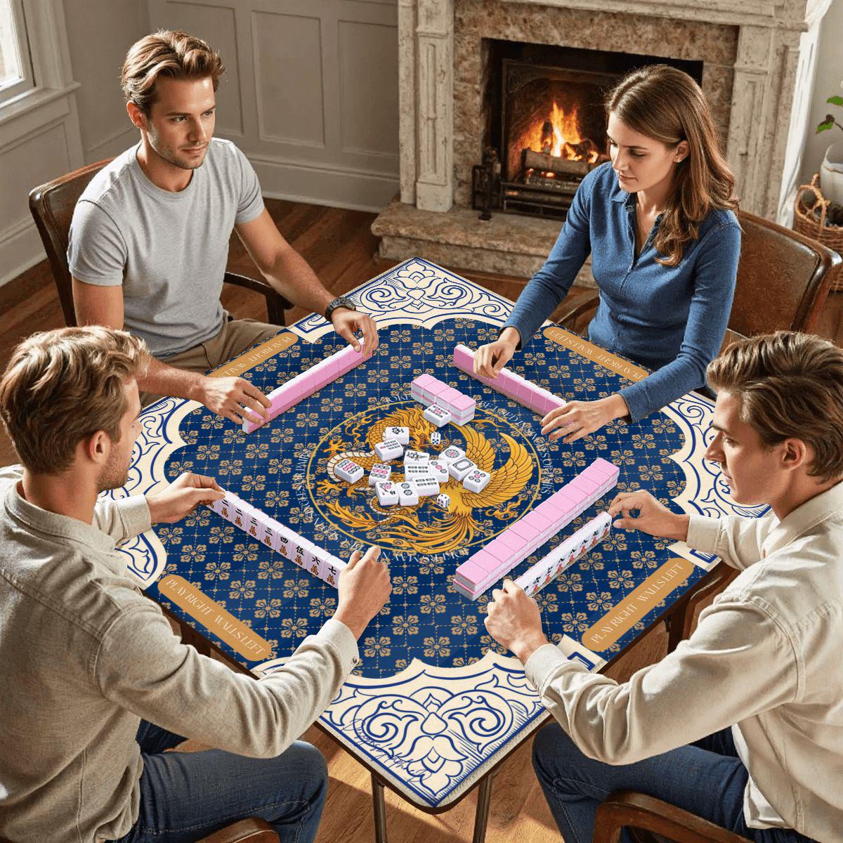 Dragon VS Birdbam Mahjong Mat