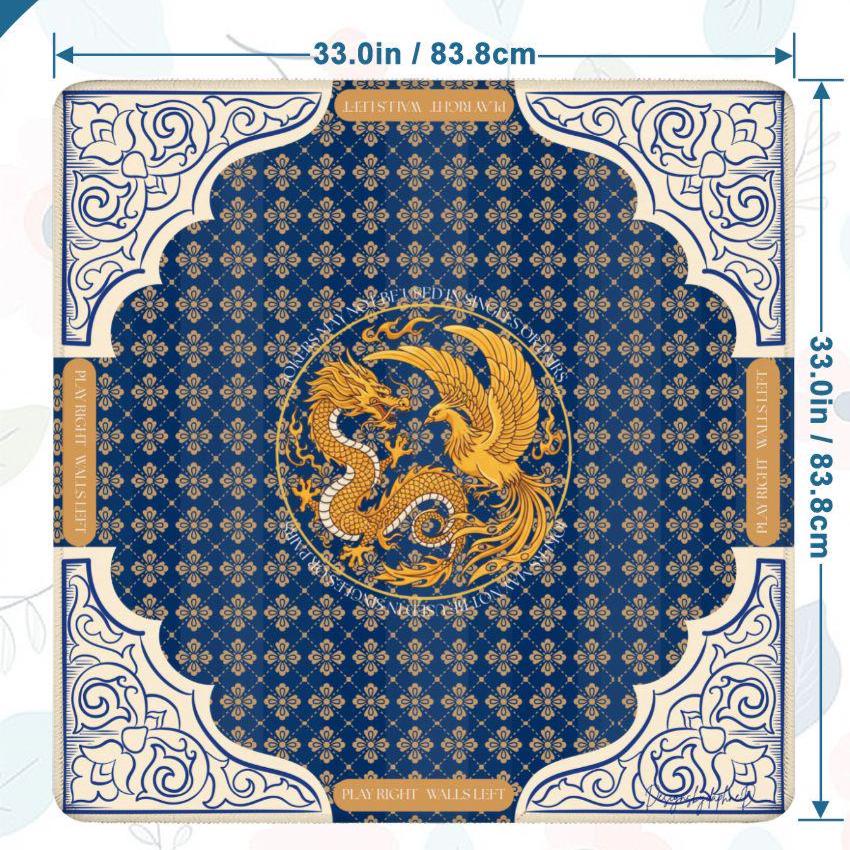 Dragon VS Birdbam Mahjong Mat