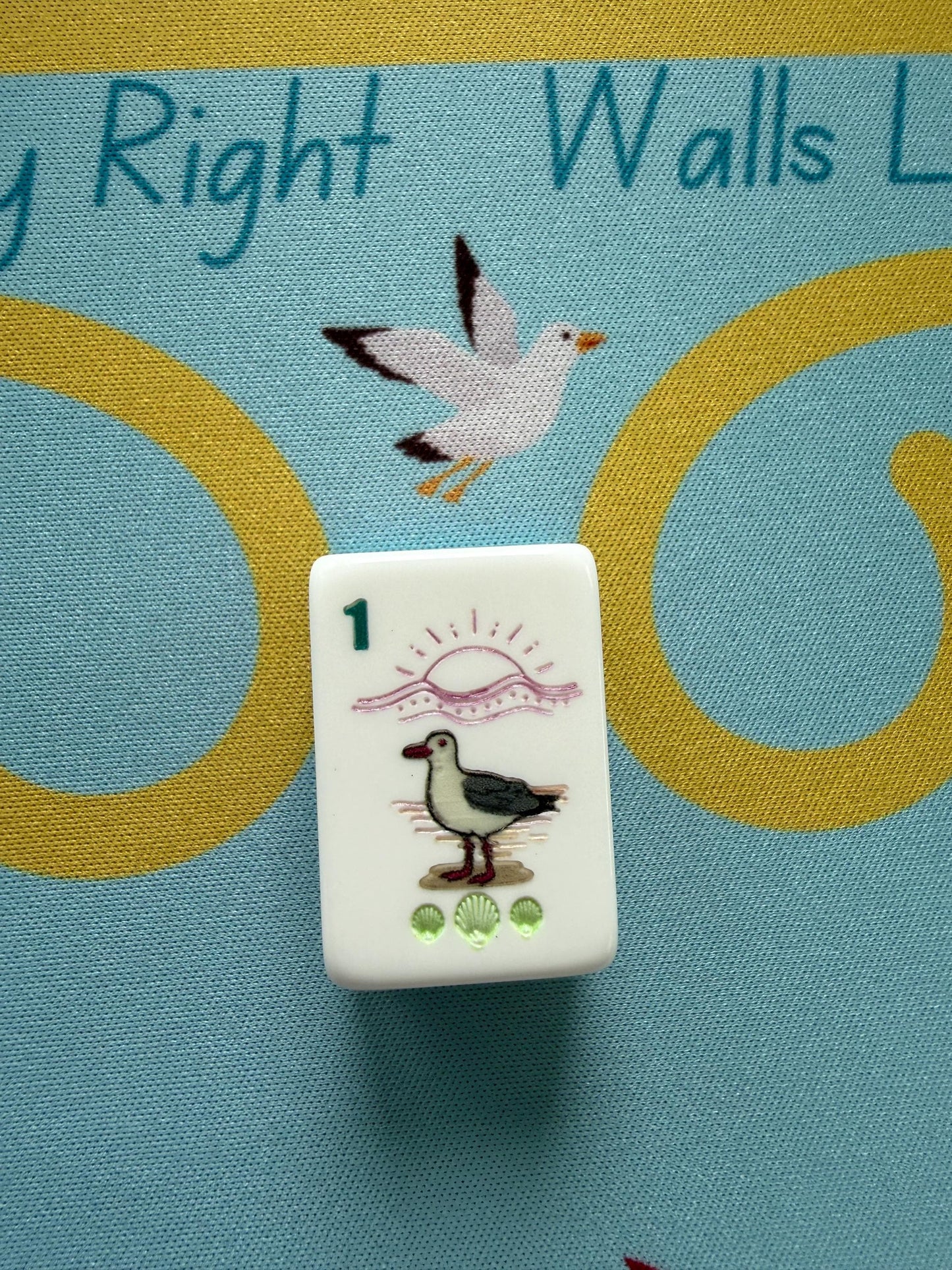 Beach Party Mahjong Mat- shipping is included, rolled in a box