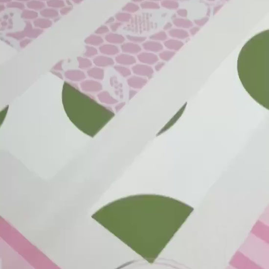 Sweet Peony Mahjong Mat- shipping is included, rolled in a box
