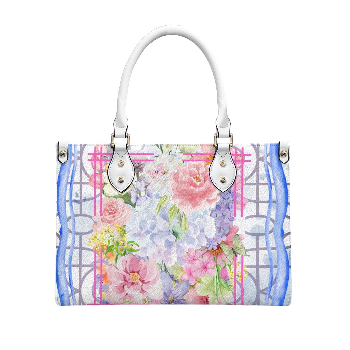 Watercolor Garden Collection Mahjong Mat, Tote Bag & Rack cover - Shipping included